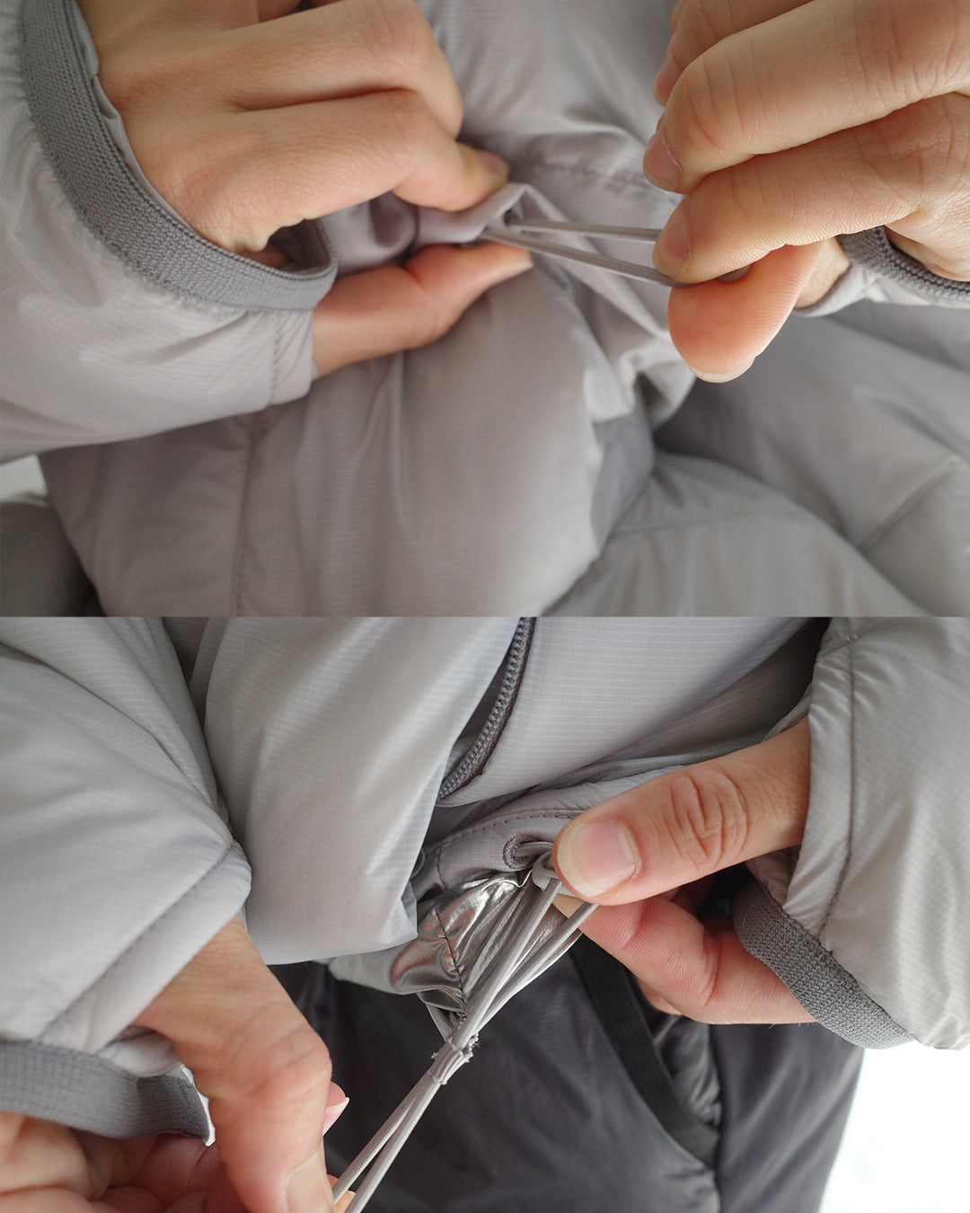 【milestone】Heatwave Titanium Hoody / Chrome Black