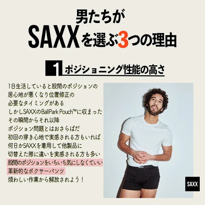 【SAXX】QUEST QUICK DRY MESH BOXER BRIEF FLY グレー