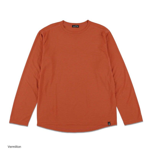 【STATIC】All Elevation L/S Shirts Men's Vermillion