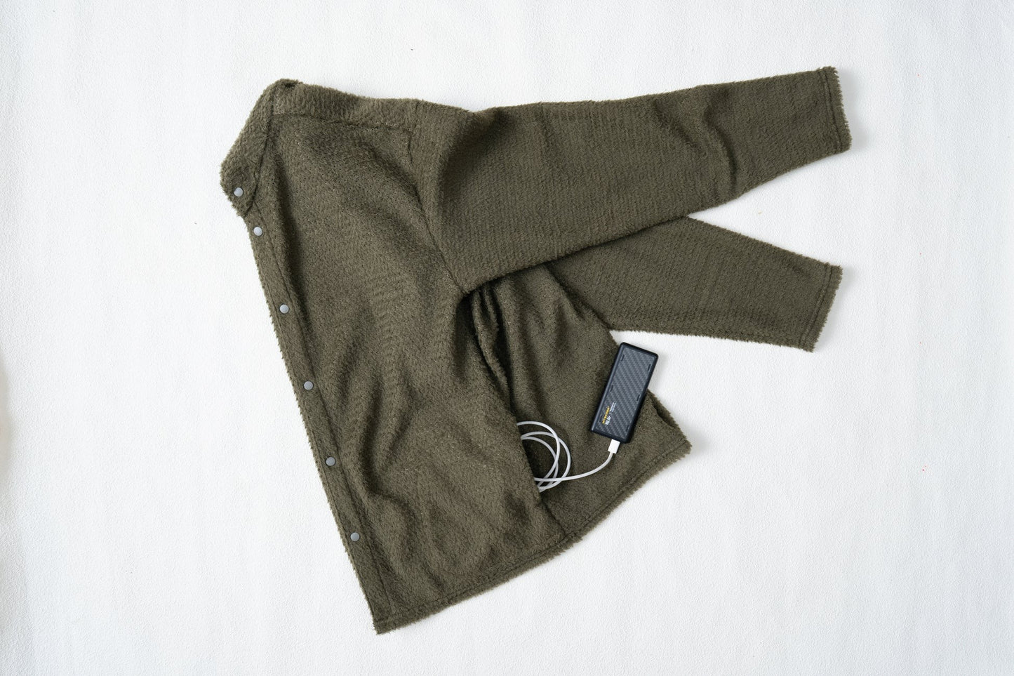 【ULSUS】 Double Side Cardigan / Black