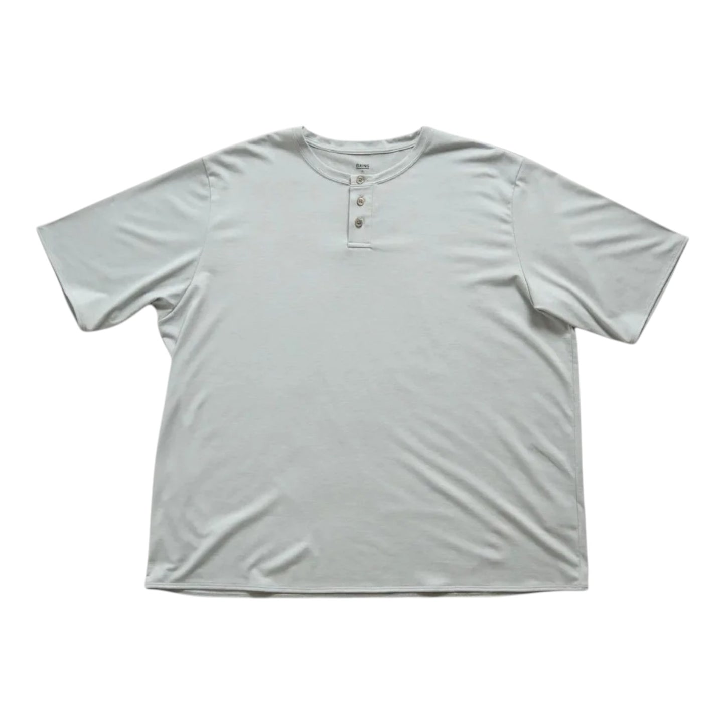 【BRING】WUNDERWEAR ヘンリーネックTシャツ GRAY
