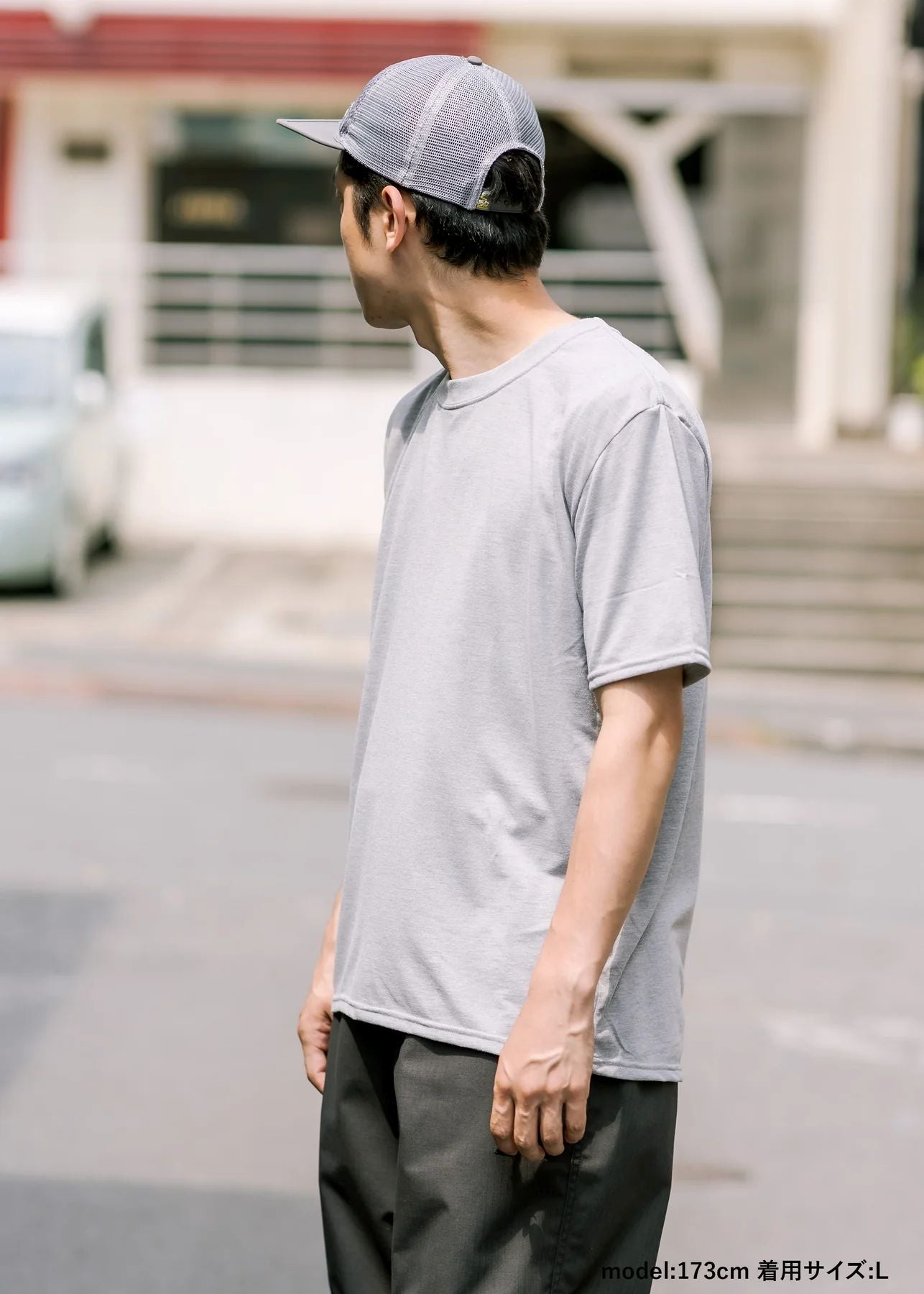 【BRING】DRYCOTTONY ベーシックTシャツ GRAY