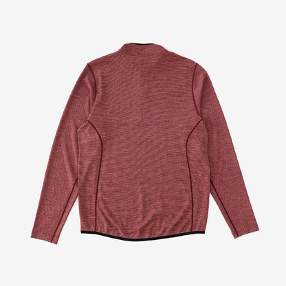 【CAYL】Live Wool Mix Half Zip Burgundy