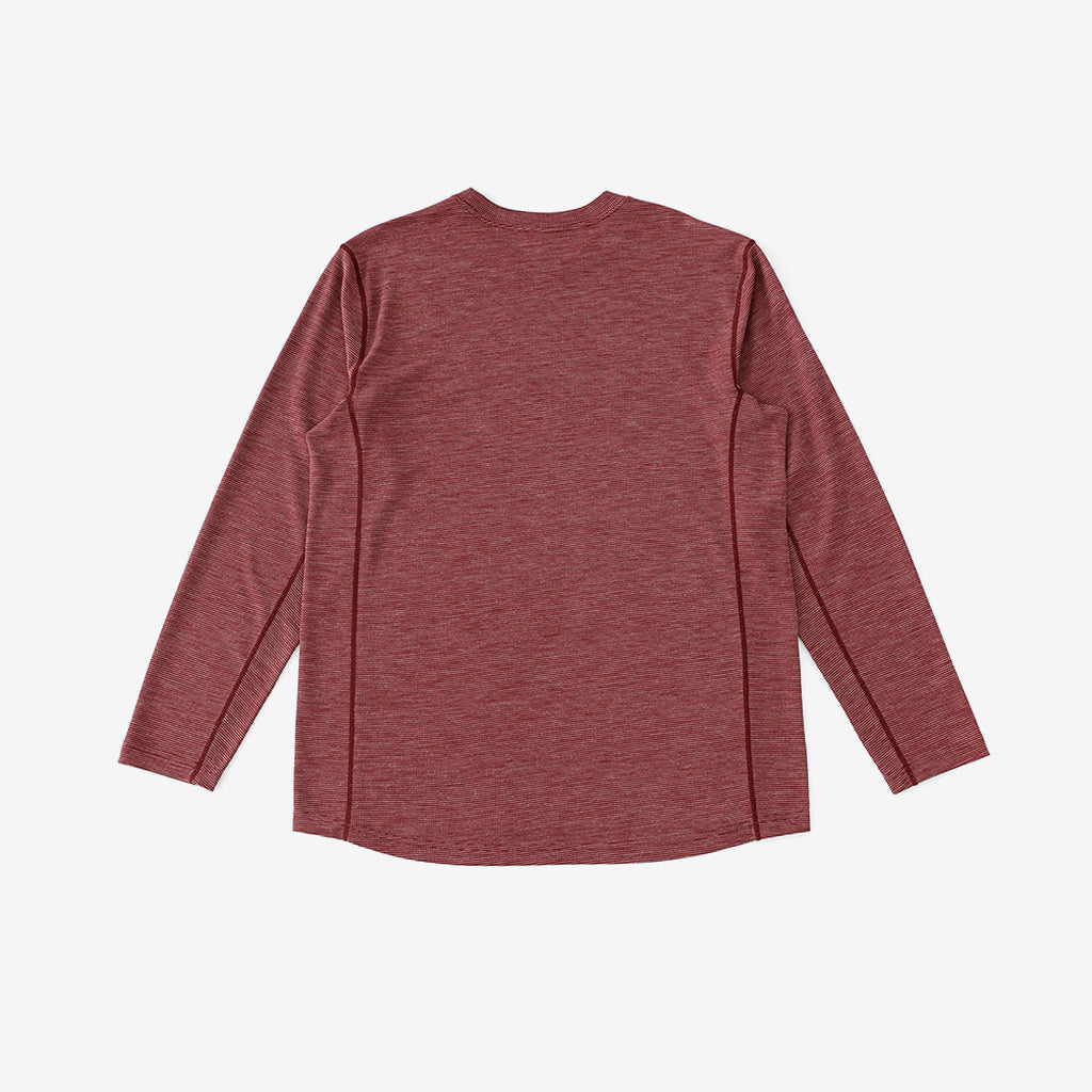 【CAYL】Wool Blend Long Sleeve Burgundy