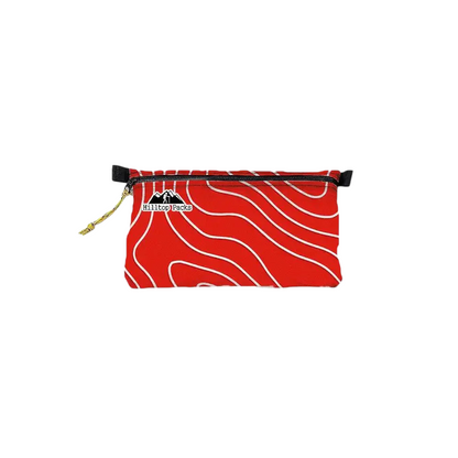 【Hilltop Packs】Zipper Pouches TOPO Patterns Ultralight D50T