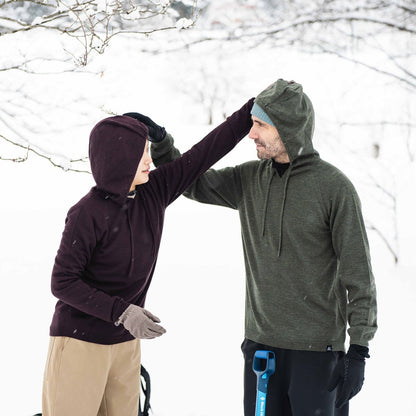 【ROUVER】Merino Hoodie BLACK