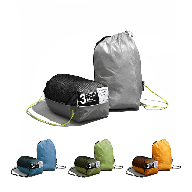 【PAAGOWORKS】W-FACE STUFFBAG 3