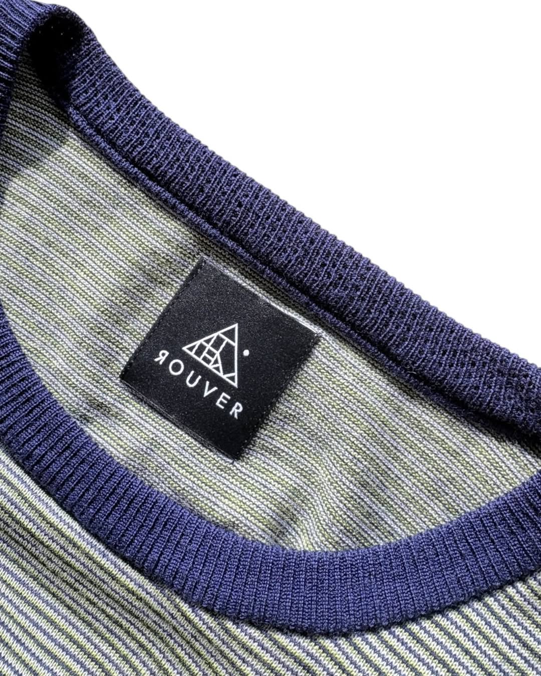 【ROUVER】Merino Long KniTee / purple