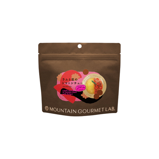 【MOUNTAIN GOURMET LAB.】ラムと豆のトマトシチュー（ブルグル入り）