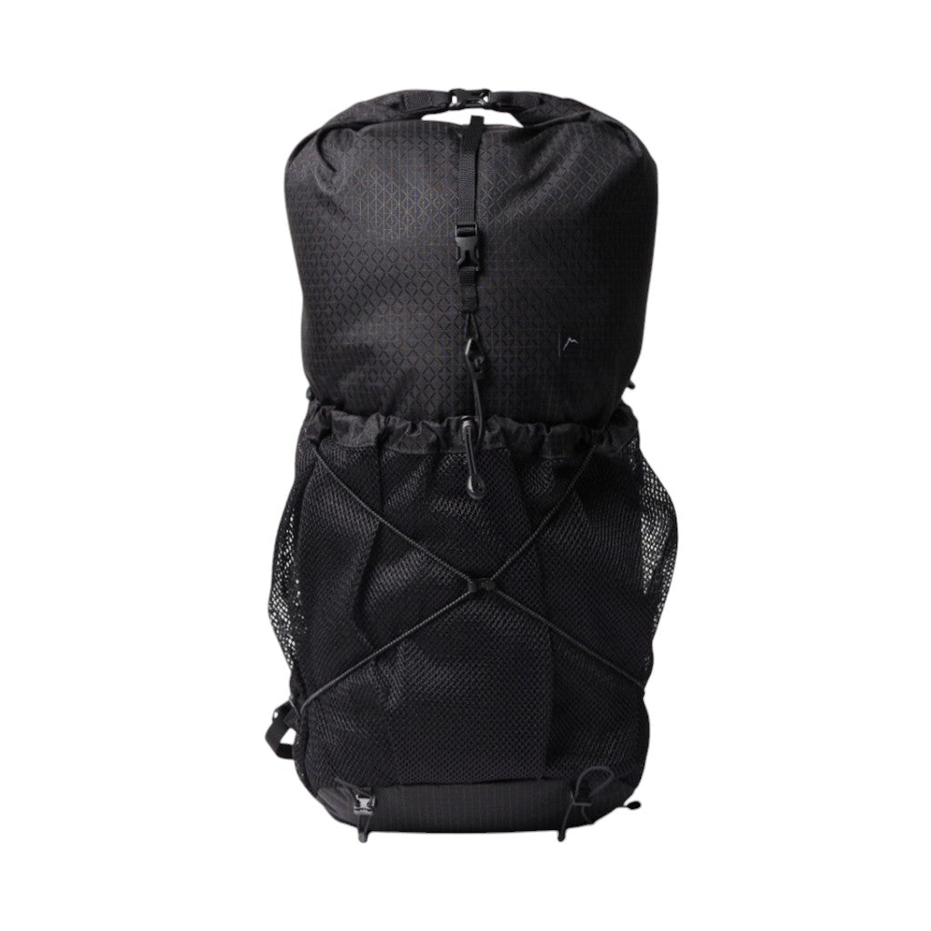 【CAYL】Gaya Roll Top B-Grid Mesh BLACK