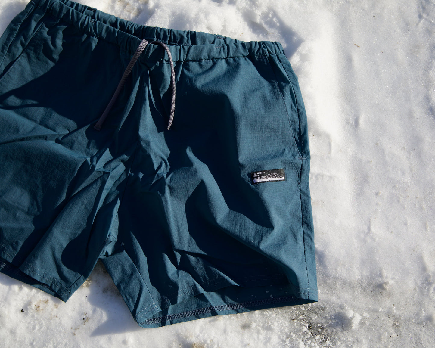 【LAST FRONTIER DESIGN】Cordura Ultralight Easy Shorts KHAKI
