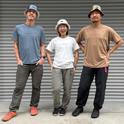【milestone】Original T-Shirt Canvas "Let's Keep Pushing Our Limits!" walnut