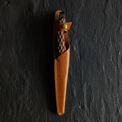 【FEDECA】CLEVER TONG 専用レザーケース CAMEL