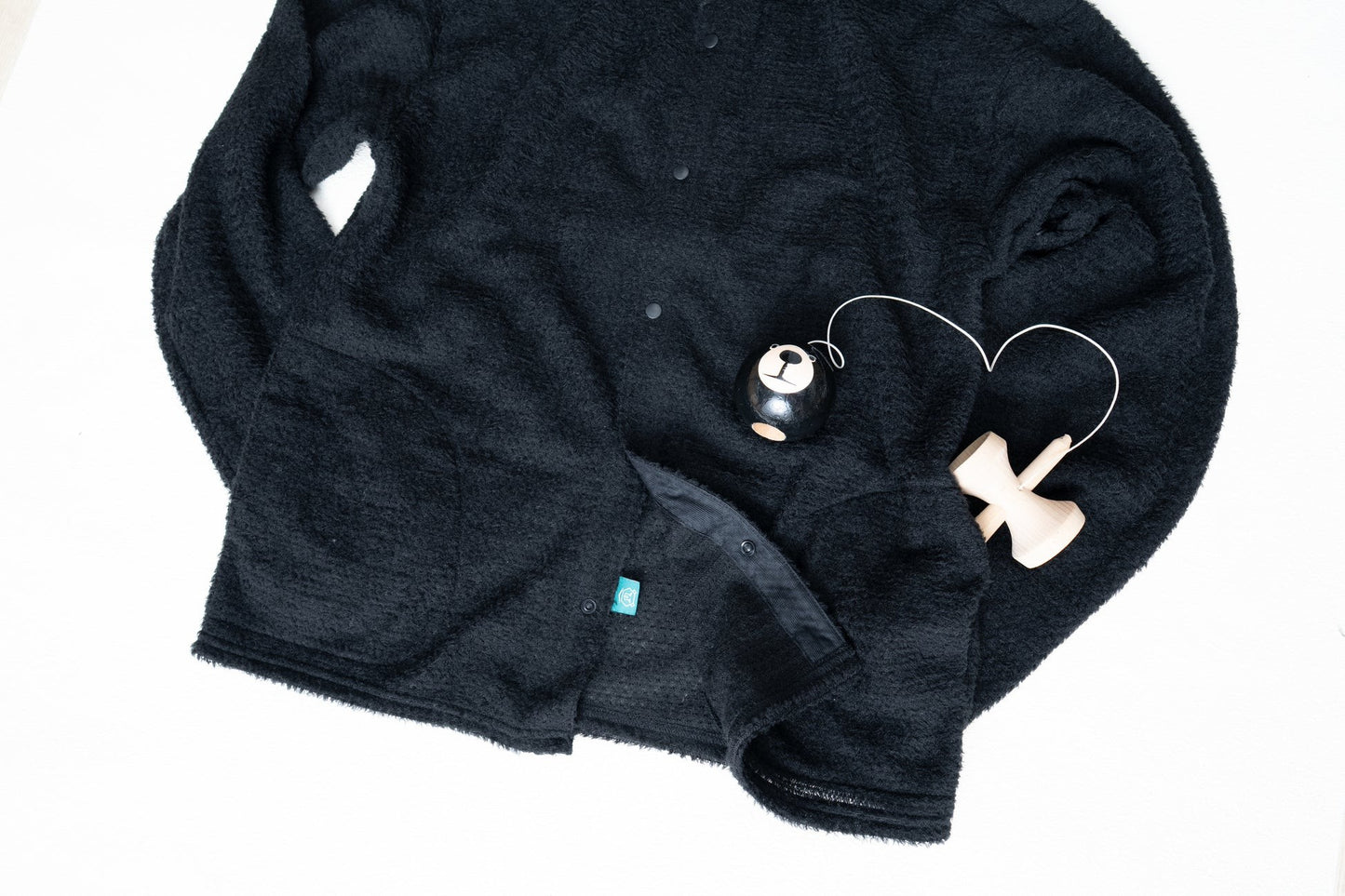 【ULSUS】 Double Side Cardigan / Black