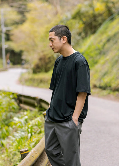 【BRING】DRYCOTTONY oversized T-shirt / Navy