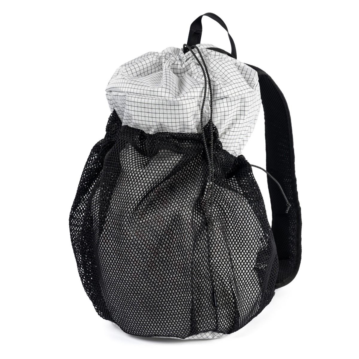 【FAIRWEATHER】packable pack (rip white/black)