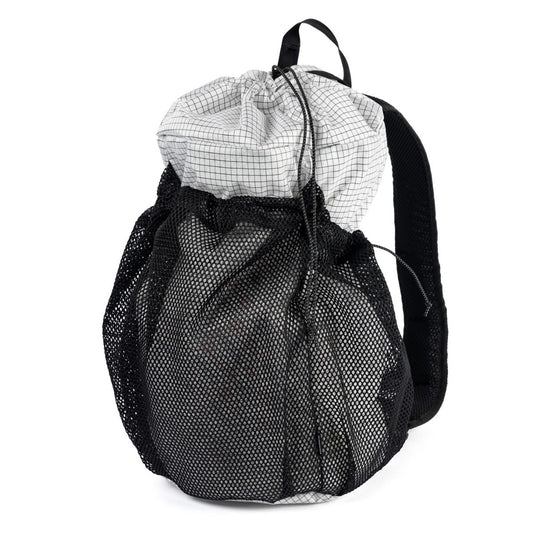 【FAIRWEATHER】packable pack (rip white/black)