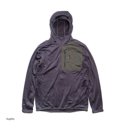 【STATIC】ADRIFT HALF ZIP HOODY SUGILITE