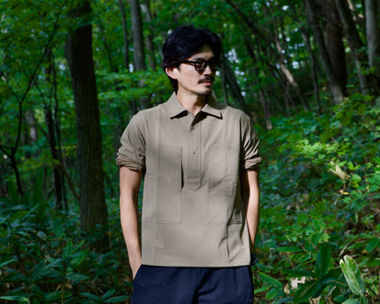 【LAST FRONTIER DESIGN】First frost pullover jacket / Navy