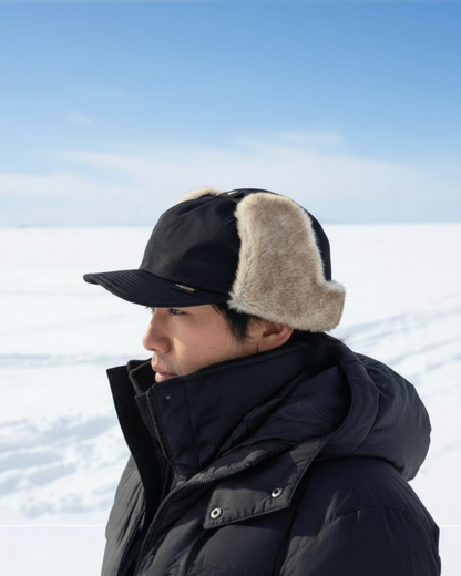 【BASIQUENTI】cordura 60/40 flap cap