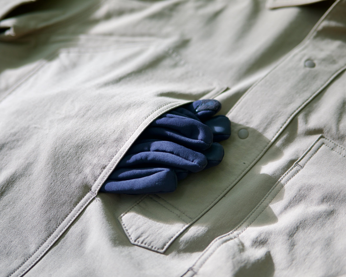 【LAST FRONTIER DESIGN】First frost pullover jacket / Beige