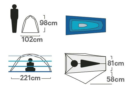 【NEMO】Hornet™ Elite OSMO™ 1P（657g）