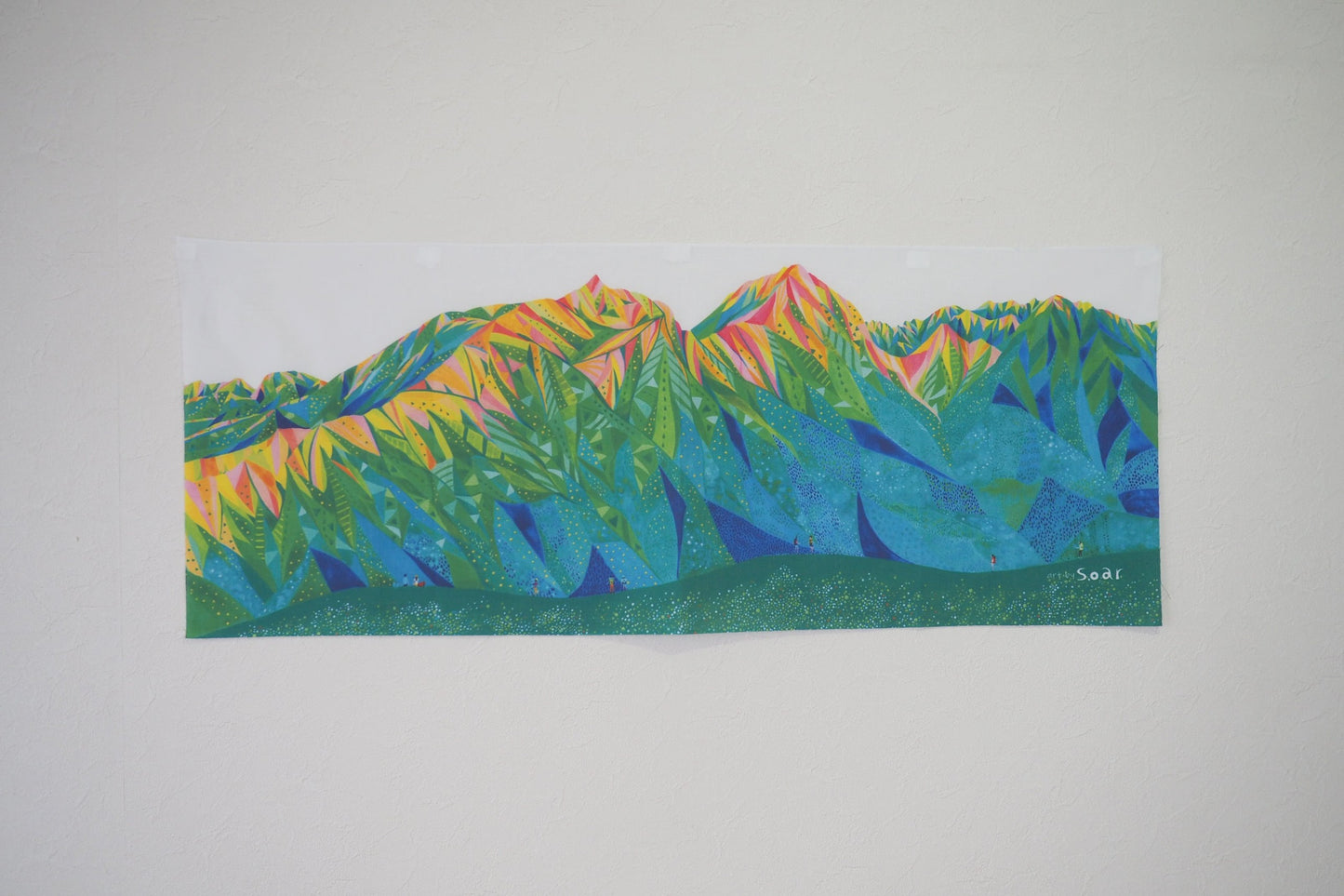 【soar art Works】手ぬぐい 八ヶ岳