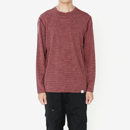 【CAYL】Wool Blend Long Sleeve Burgundy