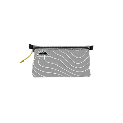 【Hilltop Packs】Zipper Pouches TOPO Patterns Ultralight D50T