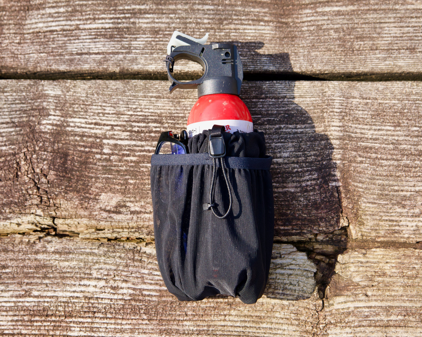 【LAST FRONTIER DESIGN】Stretch Mesh Bottle Holder