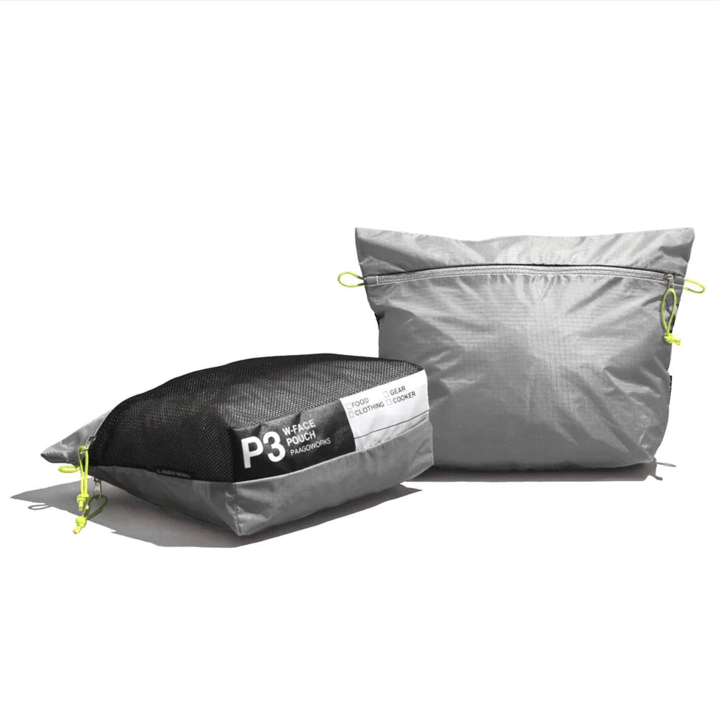 【PAAGOWORKS】W-FACE POUCH P3