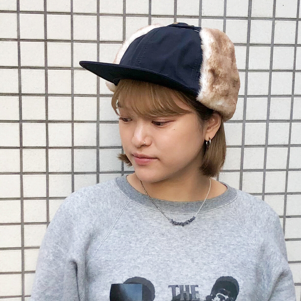 【BASIQUENTI】cordura 60/40 flap cap
