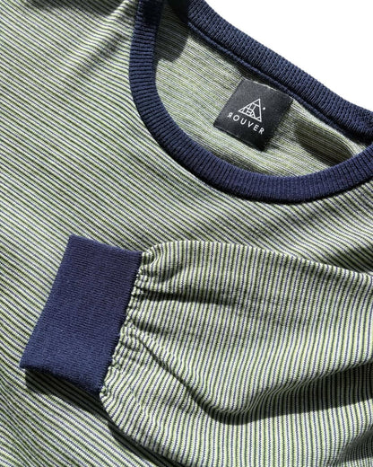【ROUVER】Merino Long KniTee / Scheelite