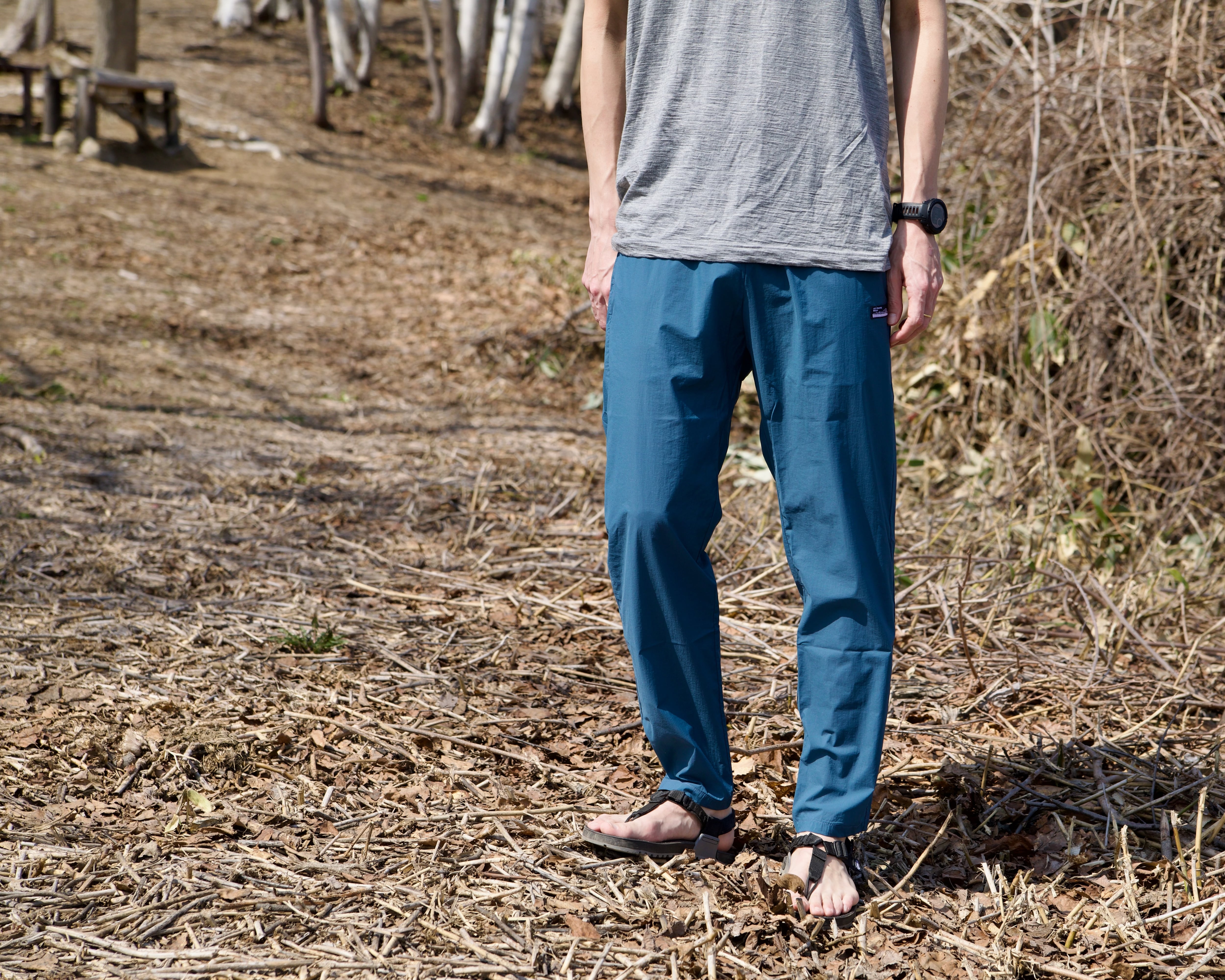 LAST FRONTIER DESIGN】Cordura Ultralight Easy Pant / DAWN BLUE