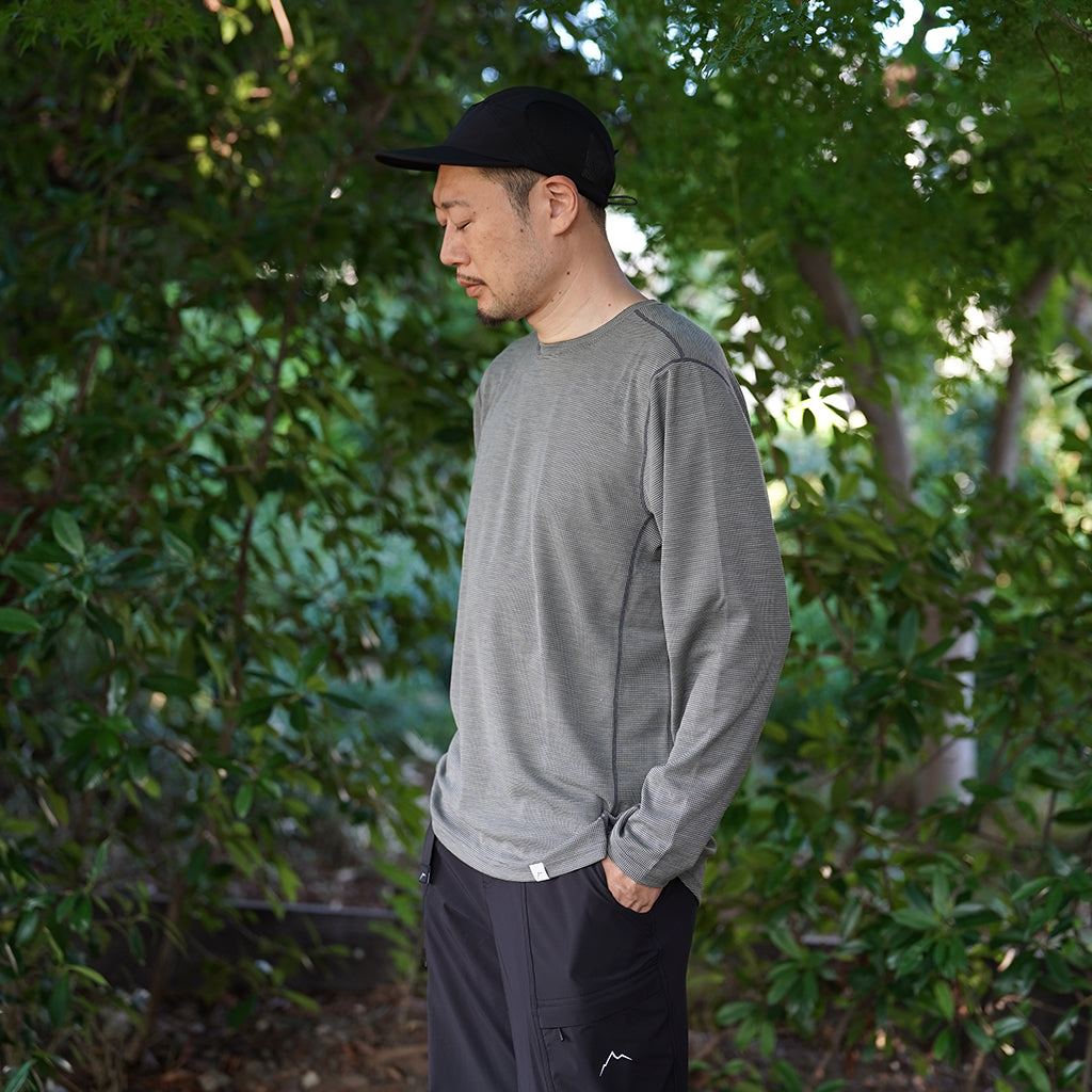 【CAYL】Wool Blend Long Sleeve Charcoal