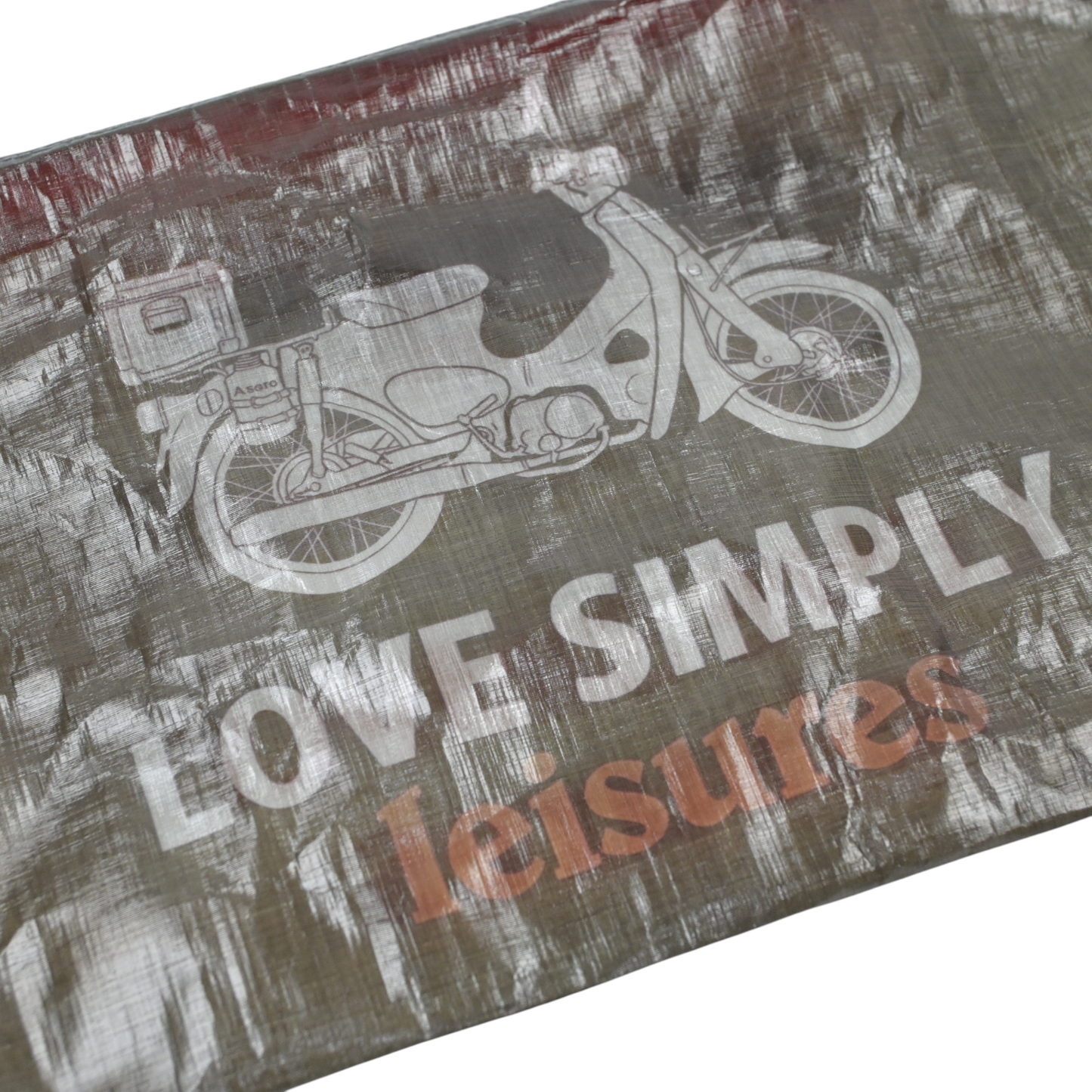 【LEISURES】レジャーズ×スーパーカブ「LOVE SIMPLY」 Pouch