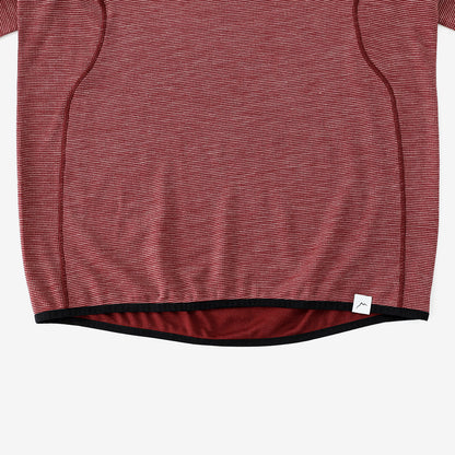 【CAYL】Live Wool Mix Half Zip Burgundy