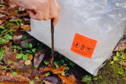 【hinata x WEEKEND(ER) x LEISURES】 OUTDOOR TRASH BAG SOLO "LEISURES TOPO"
