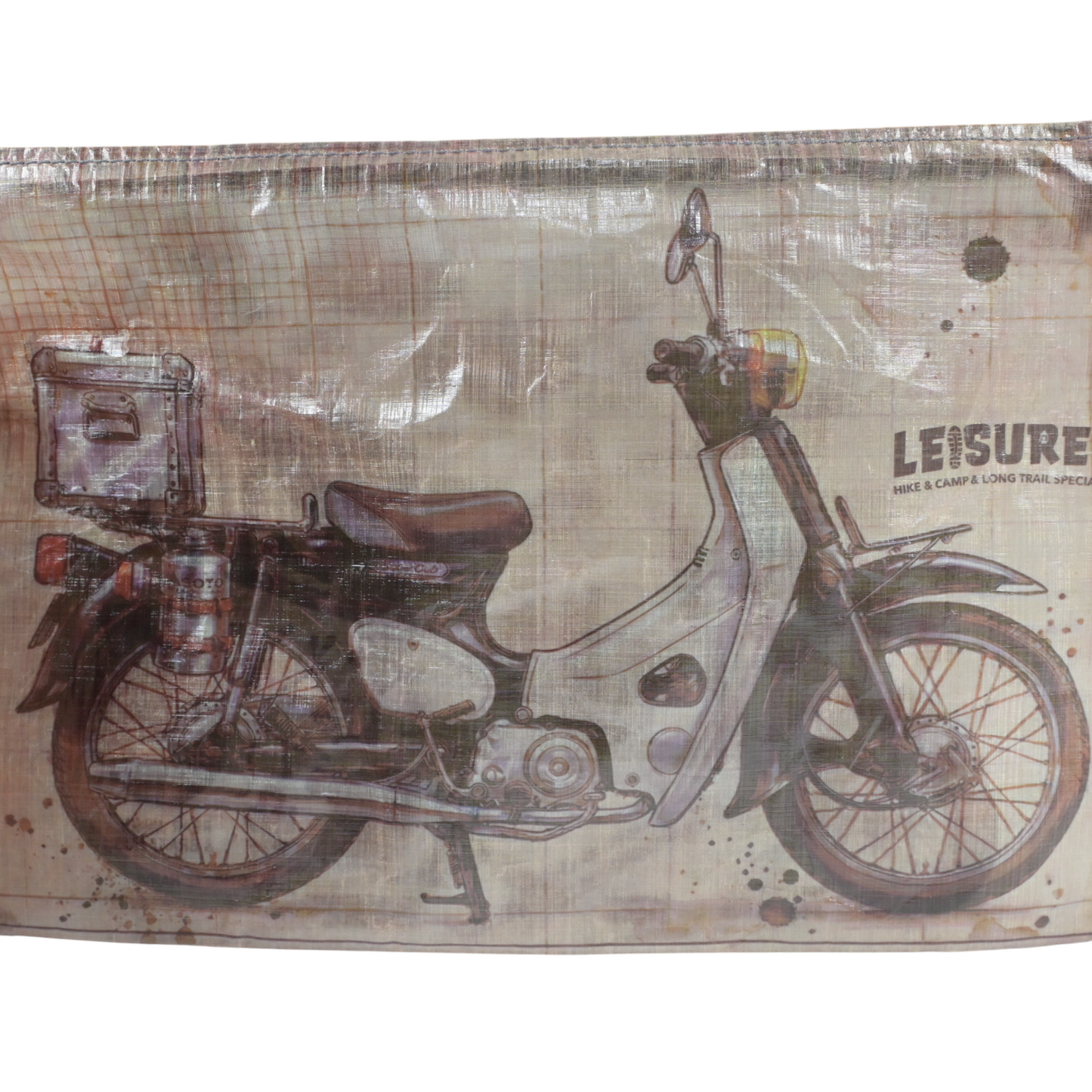 【LEISURES】レジャーズ×スーパーカブ "分解" Pouch