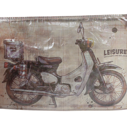 【LEISURES】レジャーズ×スーパーカブ "分解" Pouch