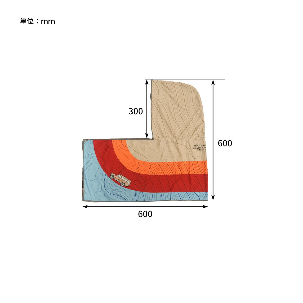 【POST GENERAL】QUICK-DRY HOODIE TOWEL UV