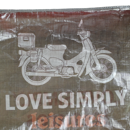 【LEISURES】レジャーズ×スーパーカブ「LOVE SIMPLY」 Pouch