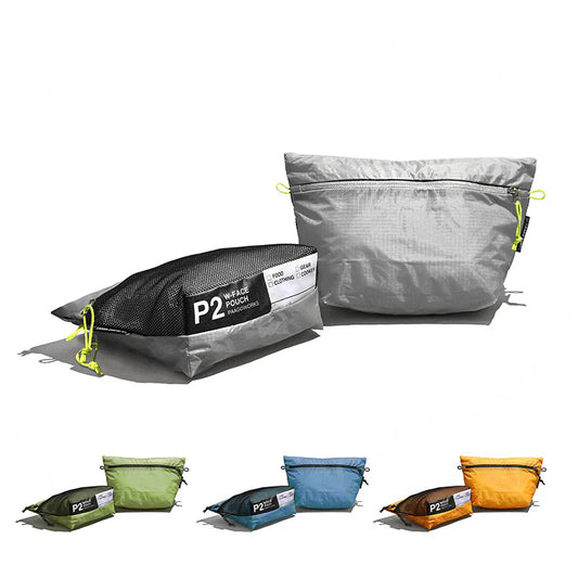 【PAAGOWORKS】W-FACE POUCH P2