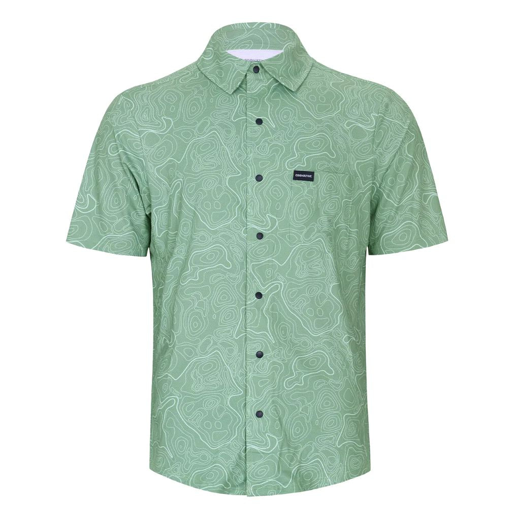 【Cognative MTB】Short Sleeve Catalyst Shirt Moss Topo