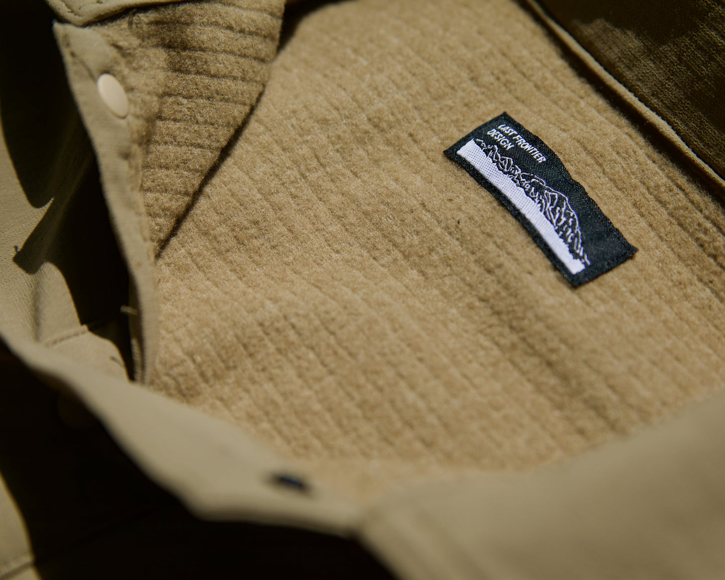 【LAST FRONTIER DESIGN】First frost pullover jacket / Beige