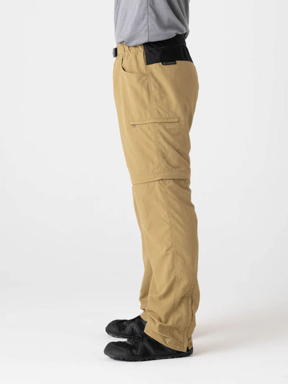 【Trail Bum】THRU-HIKER ZIP OFF PANTS KHAKI