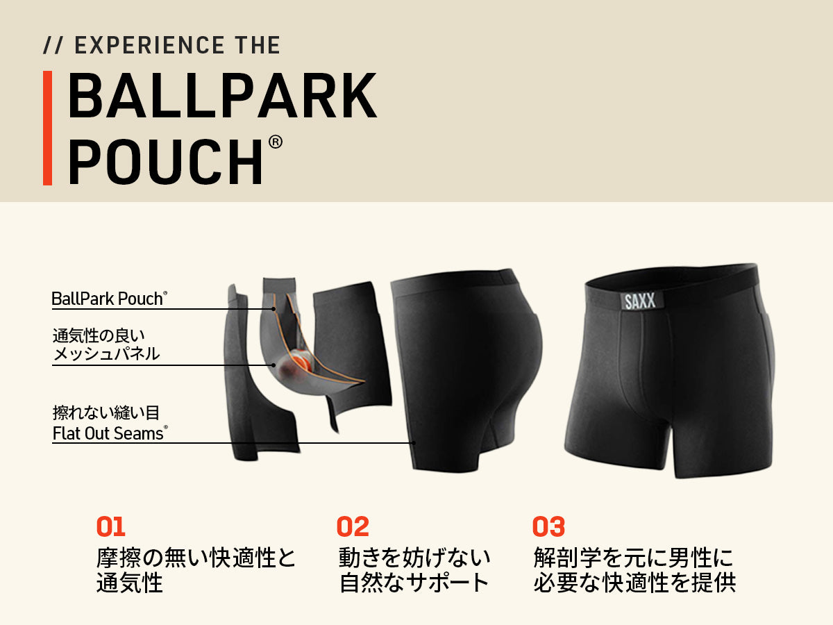 【SAXX】BLACKSHEEP BOXER BRIEF FLY