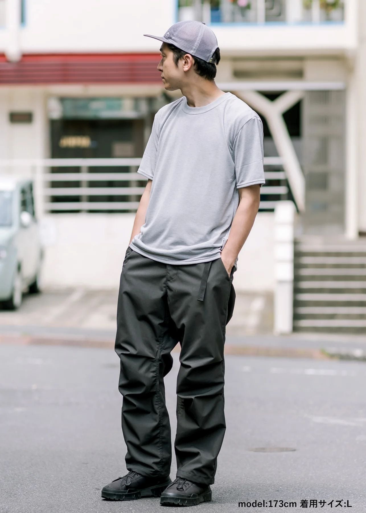 【BRING】DRYCOTTONY ベーシックTシャツ GRAY