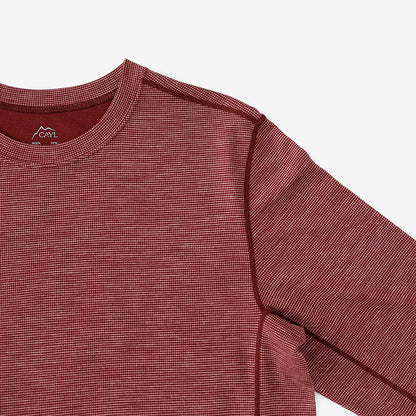 【CAYL】Wool Blend Long Sleeve Burgundy