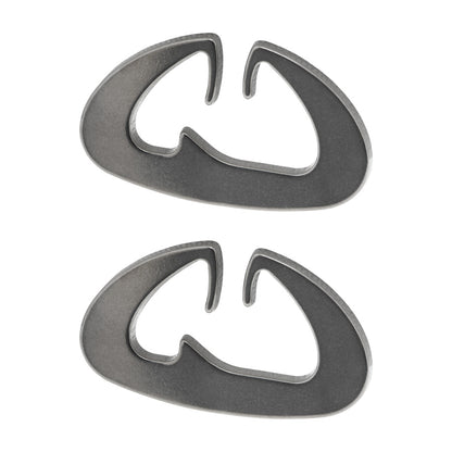 【DUTCHWARE】Titanium Dutch Clips (Pair)